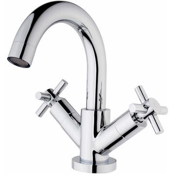 Xellanz Cross Wastafelkraan - Chroom, Doe-het-zelf en Verbouw, Sanitair, Ophalen of Verzenden, Nieuw
