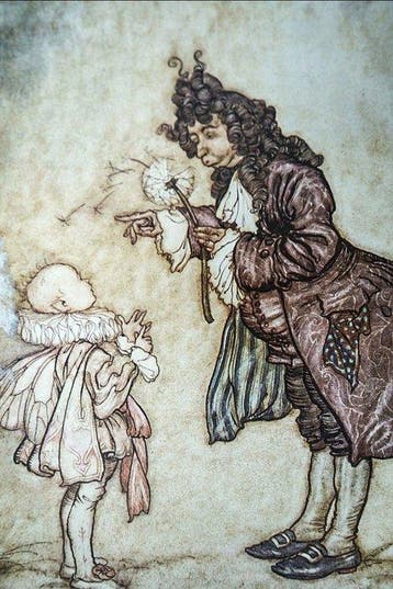 J. M. Barrie / Arthur Rackham - Peter Pan dans les jardins