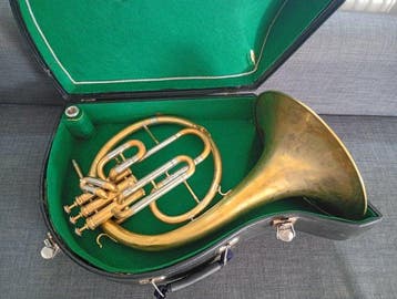 West Point Import - Melofon, in F, piston - - Hoorn -, Nieuw