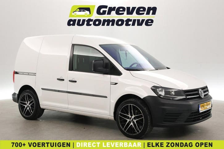 Volkswagen Caddy 2.0 TDI  Airco  Cruise  Elektrpakket, Auto's, Bestelauto's, Te koop, Handgeschakeld, Diesel, Wit, Volkswagen