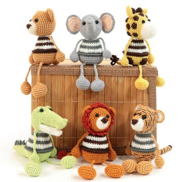Wandkleed met Zakjes Haken - Thema Jungle - Haakpret Anja, Ophalen of Verzenden, Nieuw