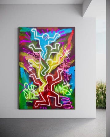 Outside313 - Keith Haring - wins - New black Edition