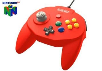 Mario64.nl: Retro-Bit - Nintendo 64 Controller Rood - iDEAL!, Ophalen of Verzenden, Gebruikt