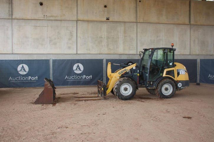 Veiling: Wiellader Gehl AL600 Diesel 2017, Zakelijke goederen, Machines en Bouw | Kranen en Graafmachines, Wiellader of Shovel