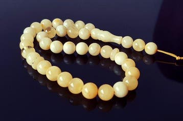 Amber Butterscotch amber gebedsketting / rozenkrans Tesbih