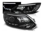 LED tube koplampen Black geschikt voor Ford Focus MK3, Auto-onderdelen, Verlichting, Verzenden, Nieuw, Ford