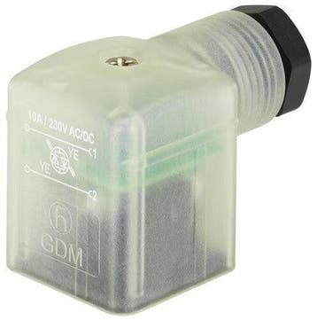 Connector 12-24V AC/DC (DIN - A) Met Gelijkrichter LED En, Verzenden, Nieuw