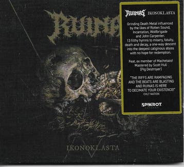 cd - Ruinas - Ikonoklasta, Verzenden, Nieuw in verpakking
