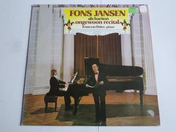 Fons Jansen als Bariton - ongewoon Recital (LP), Ophalen of Verzenden, Zo goed als nieuw