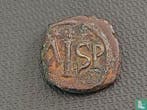 Byzantijnse Rijk - Justinianus I, AE 16 nummi (Thessaloni..., Verzenden, Overige landen, Losse munt