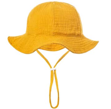 Kinder hoedje effen beige of bruin, Kinderen en Baby's, Babykleding | Petten en Hoeden, Hoed, Maat 56, Nieuw, Sweet-One