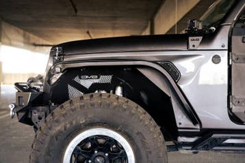 DV8 Offroad 18-23 Jeep Wrangler JL Slim Fender Flares, Ophalen of Verzenden