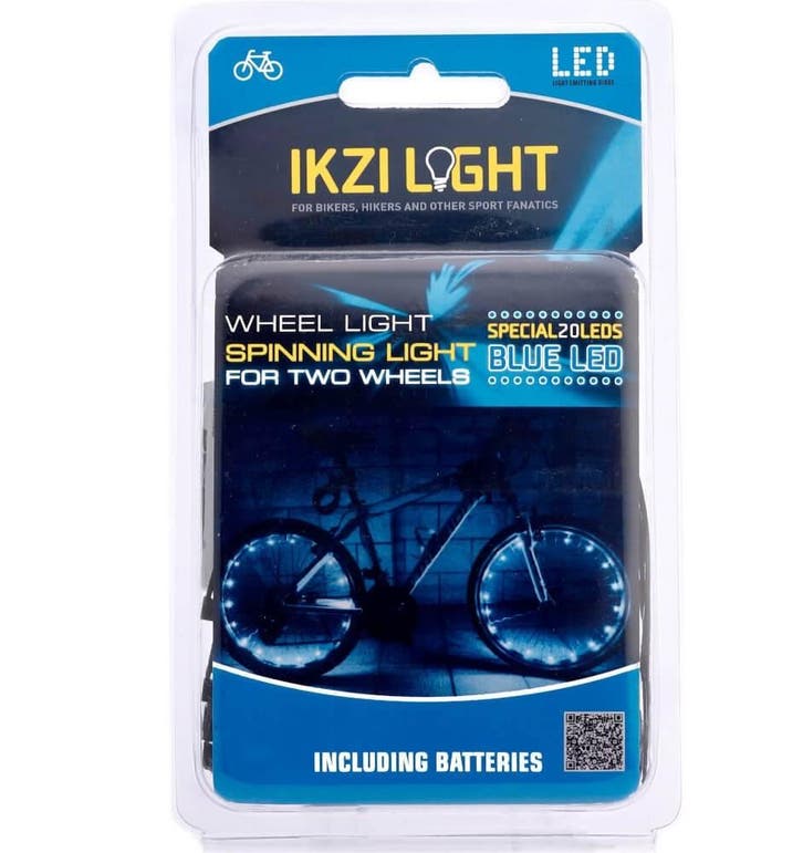 IKZI Wielverlichting 2 x 20 LEDs Blauw, Fietsen en Brommers, Fietsaccessoires | Overige Fietsaccessoires, Nieuw, Verzenden