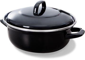 BK Fortalit Emaille braadpan 22cm/2L – Inductie braadpan –, Verzenden, Nieuw