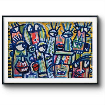 Denis OSSO (1965) - Le sagittaire XXL - unique original -