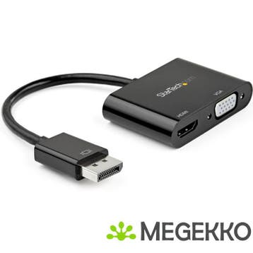 StarTech.com DP2VGAHD20 video kabel adapter DisplayPort HDMI, Verzenden, Nieuw
