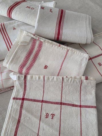 Handdoek (7) - 94 cm - 64 cm - Theedoeken.