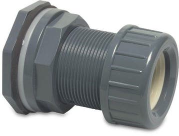 Pvc kistdoorvoer-50 mm x 2, Verzenden, Nieuw