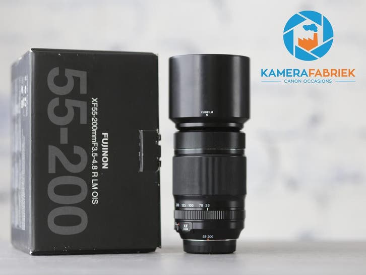 Fujifilm XF 55-200mm f/3.5-4.8 R LM OIS - 1 jaar garantie!, Audio, Tv en Foto, Fotografie | Lenzen en Objectieven, Telelens, Zo goed als nieuw