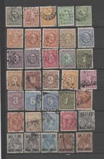 Wereld 1870/1920 - Lotto klassieke postzegels – Palestina,, Postzegels en Munten, Gestempeld