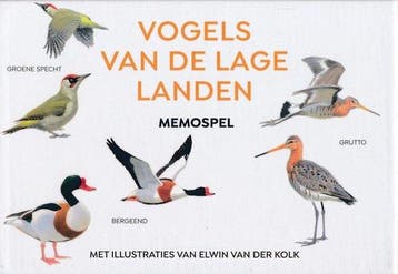 9789021583303 Vogels van de Lage Landen memospel, Verzenden, Nieuw, Elwin van der Kolk