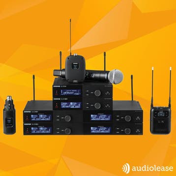 Lease Shure SLX-D+ Draadloze Microfoons, Verzenden, Nieuw, Zangmicrofoon, Draadloos