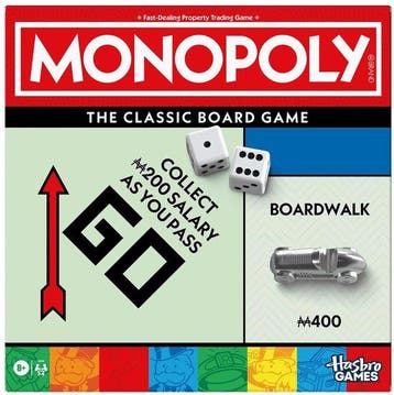 Verpakking beschadigd Hasbro bordspel Monopoly Classic - fam, Hobby en Vrije tijd, Gezelschapsspellen | Bordspellen, Verzenden