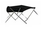 Sunmaster RVS 3-Boog Biminitop Zwart Hoogte 91 cm, Watersport en Boten, Ophalen of Verzenden, Nieuw, Zeilboot of Motorboot