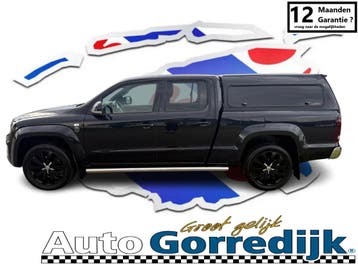 Volkswagen Amarok 3.0 TDI 4Motion DC Aventura V6 258Pk 5Pers, Automaat, Gebruikt, Volkswagen, Zwart