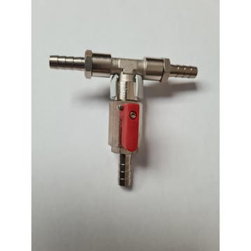 Splitter C02 met 7 mm Slangtule (Stoken & Brouwen), Ophalen of Verzenden, Nieuw, Overige typen