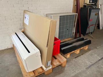 Online veiling: Mitsubishi, SRK71ZR-S, airconditioner split-, Gebruikt