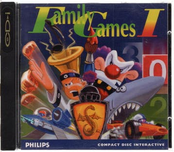 Philips CD-i / CDi Family Games 1, Verzenden, Zo goed als nieuw