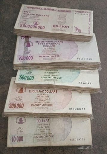Zimbabwe. - 500 Banknotes - 2007 (Zonder minimumprijs), Postzegels en Munten