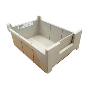 Magazijnbak Ladebak 280x210x130 mm, grijs, gebruikt, Ophalen of Verzenden