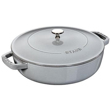 GGM Gastro | STAUB | BRAISERS - Sauteerpan met Chistera Drop, Verzenden, Nieuw in verpakking