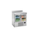 GGM Gastro | Koelwerkbank PREMIUM PLUS - 978x700mm - 230 |, Verzenden, Nieuw in verpakking, RVS Meubilair