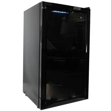 Drankenkoeling | 80L | Zwart | +3°C/+10°C | Statisch |, Verzenden, Nieuw in verpakking