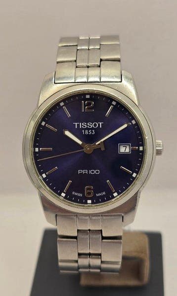 Tissot - PR 100 Quartz Date - Zonder minimumprijs - T049410A, Nieuw