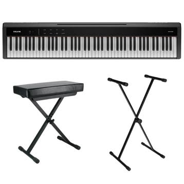 NUX NPK-200/BK Stage Piano Set met Standaard en Kruk - 88, Ophalen of Verzenden, Nieuw