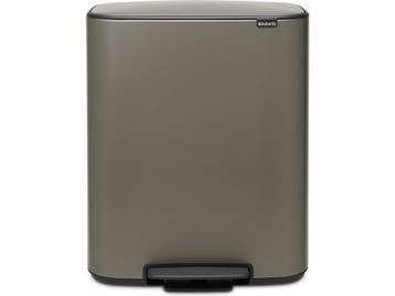 Brabantia Bo Prullenbak - 2 x 30 liter - Afvalscheiding -, Verzenden, Zo goed als nieuw