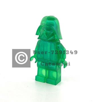Lego Minifiguur - Star Wars - Satijn Trans Green Darth Vader, Nieuw