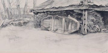 Willem Hendrik van der Nat (1864–1929) - Opgeruimde boot