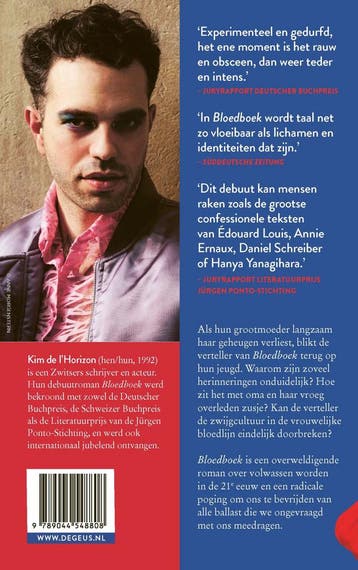Bloedboek 9789044548808 Kim De lHorizon, Boeken, Romans, Verzenden, Gelezen, Kim De l'Horizon