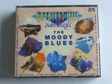 The Moody Blues - Greatest Hits & More (2 CD), Cd's en Dvd's, Cd's | Pop, Ophalen of Verzenden, Zo goed als nieuw