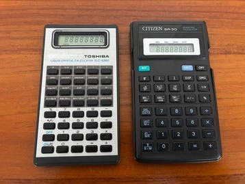 Toshiba & Citizen SLC-8260 en SR-30 - Computer - met hoesjes, Nieuw