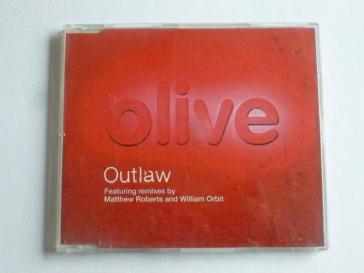 Olive - Outlaw / Matthew Roberts and William Orbit (CD Singl, Cd's en Dvd's, Cd Singles, Zo goed als nieuw, Ophalen of Verzenden