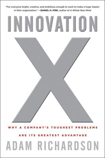 Innovation X - Adam Richardson 9780470482193, Verzenden, Gelezen, Adam Richardson