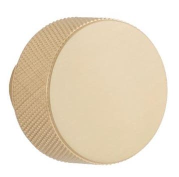 Knop GLITTER 35 mm goud gesatineerd, Huis en Inrichting, Verzenden, Nieuw