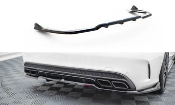 Diffusor Mercedes C63 AMG W205 S205 Maxton Glans Zwart, Ophalen of Verzenden, Nieuw