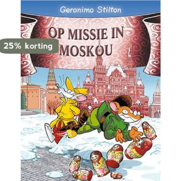 Op missie in Moskou / Geronimo Stilton / 67 - Geronimo, Verzenden, Zo goed als nieuw, Geronimo Stilton
